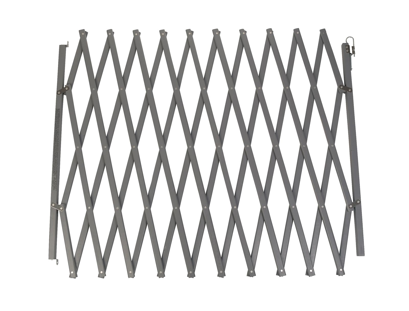 Bettacare Expandable Pet Barrier XL, 60cm - 230cm, Grey, Wooden, Retractable Dog Safety Gate, Barrier for Puppy and Dog