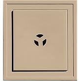Builders Edge 130110003069 Slim Line Mounting Block 069, Tan