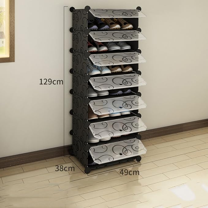 DW&HX Closet Shoes,Floor Shoe Racks for Closets