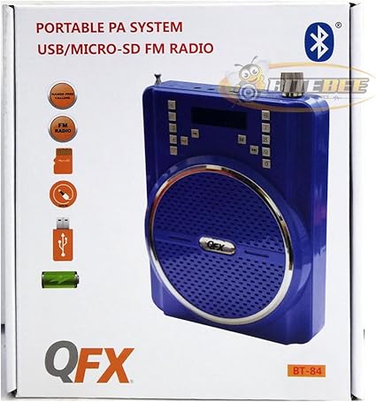 qfx pa system