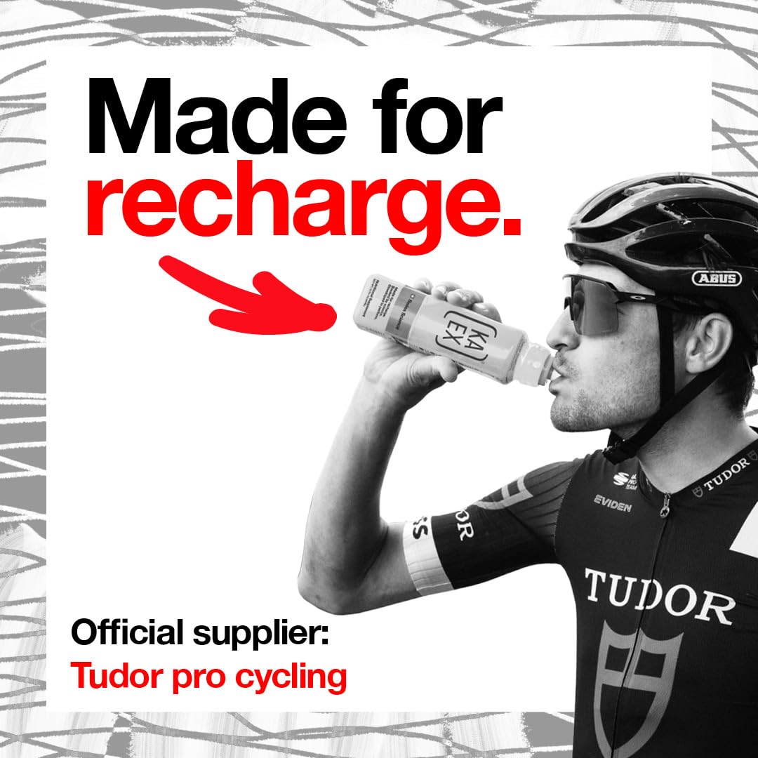 KA EX Recovery Drink Mix | Clinically Proven to Lower Cortisol by 36% | Sleep Better, Recover Faster & Boost Energy | Trusted by Olympians | Swiss Science, Vegan