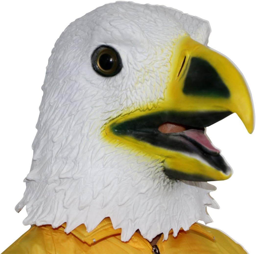 xi ha party Halloween Mask, Bald Eagle Mask,Decorations