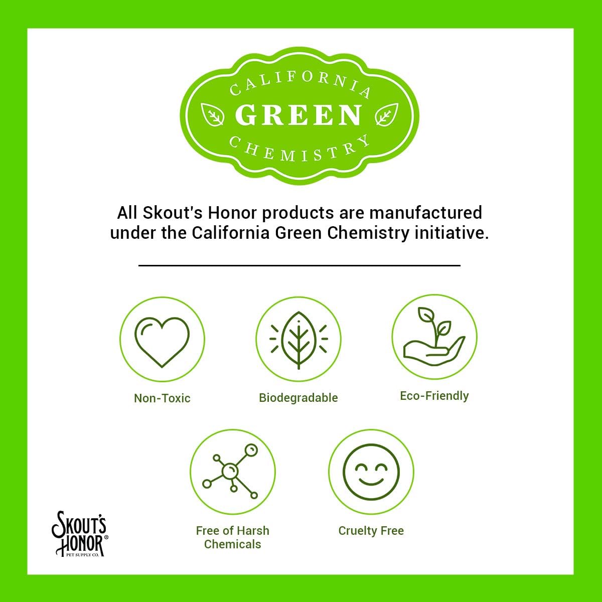 Skout’s Honor: Professional Strength Stain and Odor Remover - 35 oz. Trigger Spray Bottle - Deodorize and Clean Pet Stains, Dog Crates, Carpets, Furniture and Other Water-Safe Surfaces - Laundry Safe: Garden & Outdoor