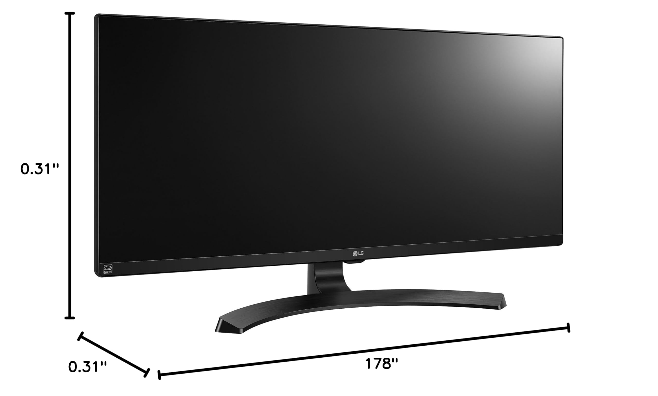LG 34UM68-P UltraWide Monitor 34” 21:9 IPS Display, sRGB Over 99%, On-Screen Control with Screen Split, FreeSync,Height & Tilt Adjustable Stand