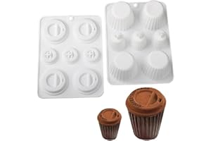 Coffee Cup Silicone Mold for Mousse Cake Baking - Food Grade, Non-Stick, Oven Safe