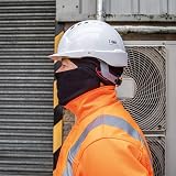 JSP Surefit Thermal Safety Helmet Liner Black with Removable Face Covering view 4