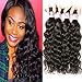 Beauty Forever Hair Brazilian Natural Wave Virgin Hair Weave 3 Bundles 100% Unprocessed Human Hair Extensions Natural Color 95-100g/pc (14 16 18)