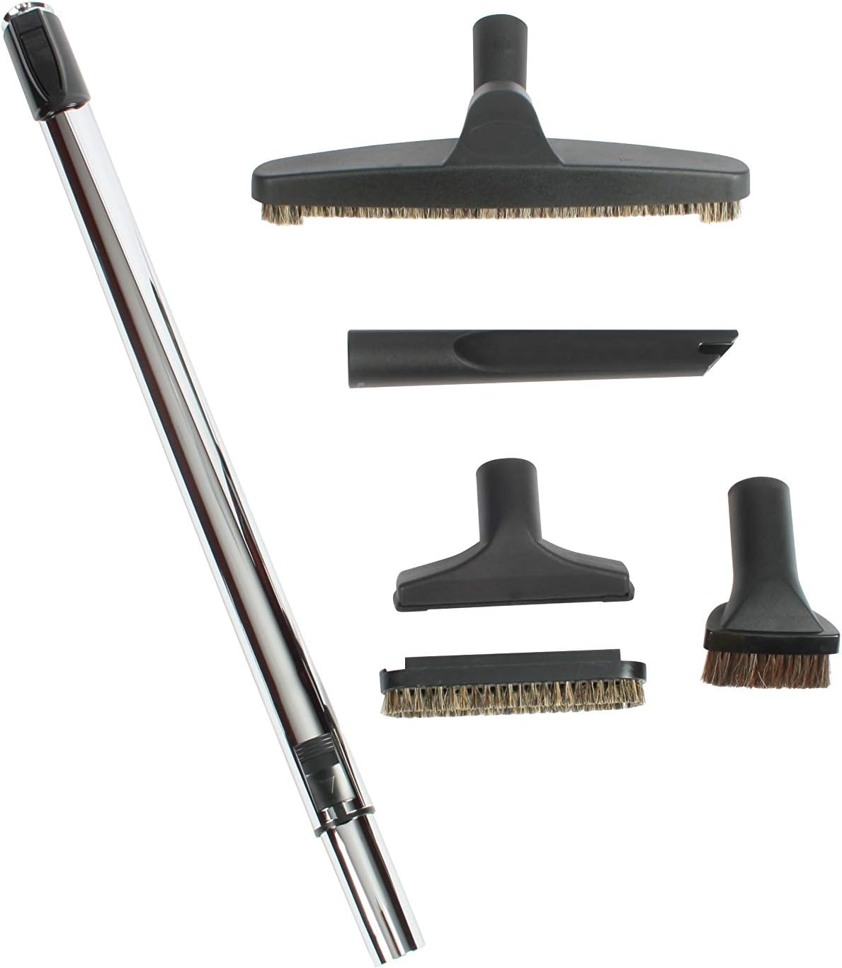 Cen-Tec Systems 93785 Premium Vacuum Attachment Kit with Telescoping Wand, Gray: Home & Kitchen