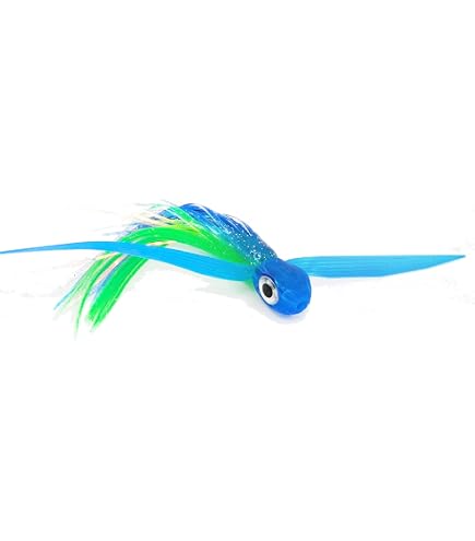 Evolution Lures Saltwater Big Game Fishing Lure, for Offshore trolling (FlyBoy) (Baby Mahi Double Flash) : Sports & Outdoors