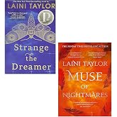 Laini Taylor Collection 2 Books Set (Strange The Dreamer, Muse of Nightmares)