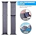 For Apple Watch Band 42MM Nylon Soft Breathable Nylon I Watch Replacement Band Sport Loop for Apple Watch Series 3/2/1 (Midnight Blue Sport Loop, For Wpple Watch 42MM)