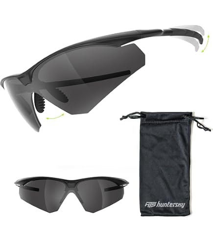 Amazon.com : ESS Eyewear Ice 3LS Eyeshield Kit, Black : Hunting