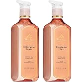 Bath & Body Works Champagne Toast Deep Cleansing Hand Soap 2 Pack 8 oz. (Champagne Toast)