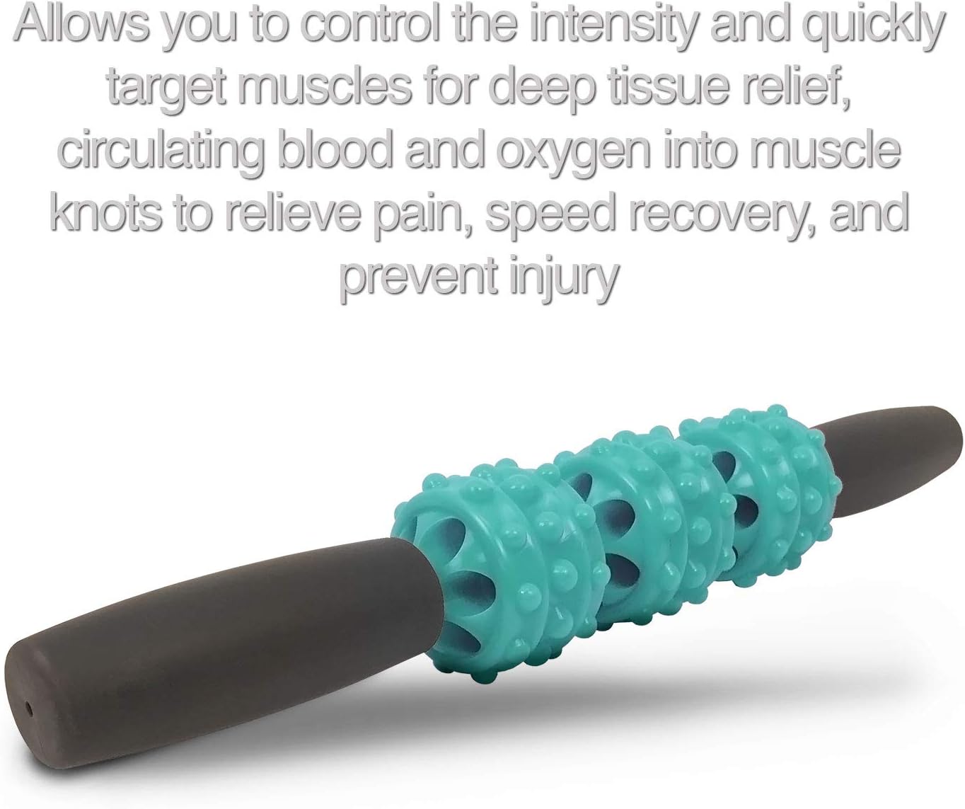 321 STRONG 5 in 1 Foam Roller Set Includes Hollow Core Massage Roller with End Caps, Muscle Roller Stick, Stretching Strap, Double Lacrosse Peanut, Spikey Plantar Fasciitis Ball, All in Giftable Box : Sports & Outdoors