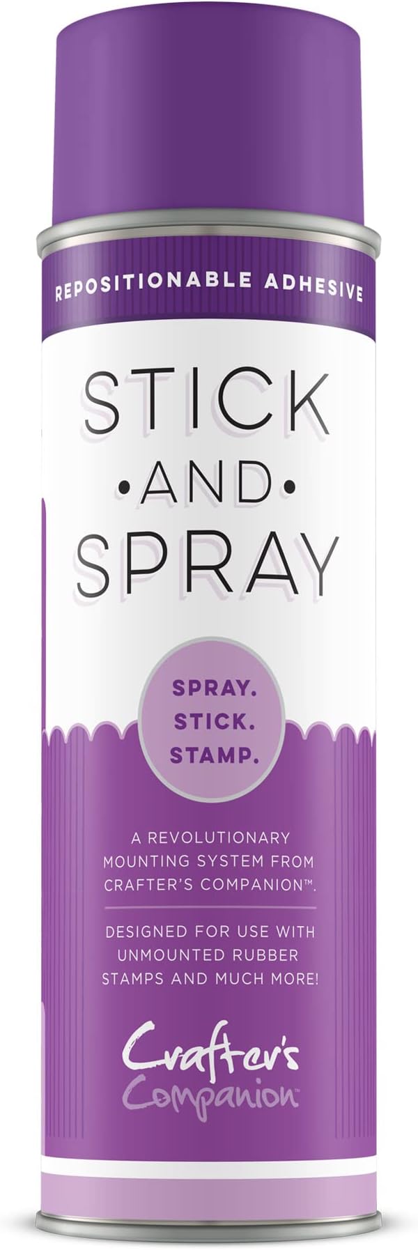 Crafter's Companion Crafter's STK SPR Companion Stick & Spray Adhesive Purple