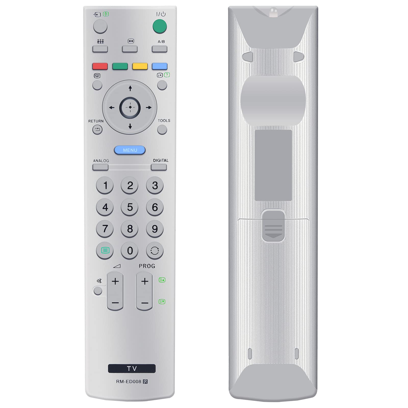 New RM-ED008 Replacement Remote Control for Sony Bravia TV, Compatible With Sony KDL-32V2000 KDL-32P2530 KDL-40V2900 KDL-40S2510 KDL-46S2530 KDL-46T3500