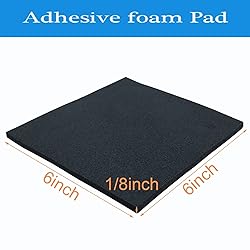 Rubber Adhesive Pads, 4 Pcs Closed Cell Foam Sheet