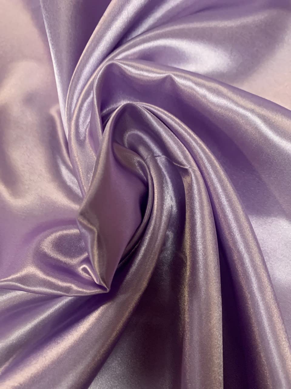 60" Lavender Charmeuse Satin Fabric by The Yard for
