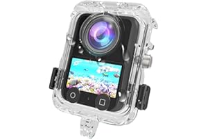Invisible Dive Case for DJI OSMO 360 Camera, Waterproof Up to 50M (164ft) Splash Prevention Housing, Underwater Dive Protecti