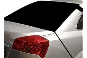 LHDOS Car Rear Windshield Snow Cover, 99.21×35.43 Inch Anti Ice Frost Rear Windshield Protector, Windproof Oxford Back Window