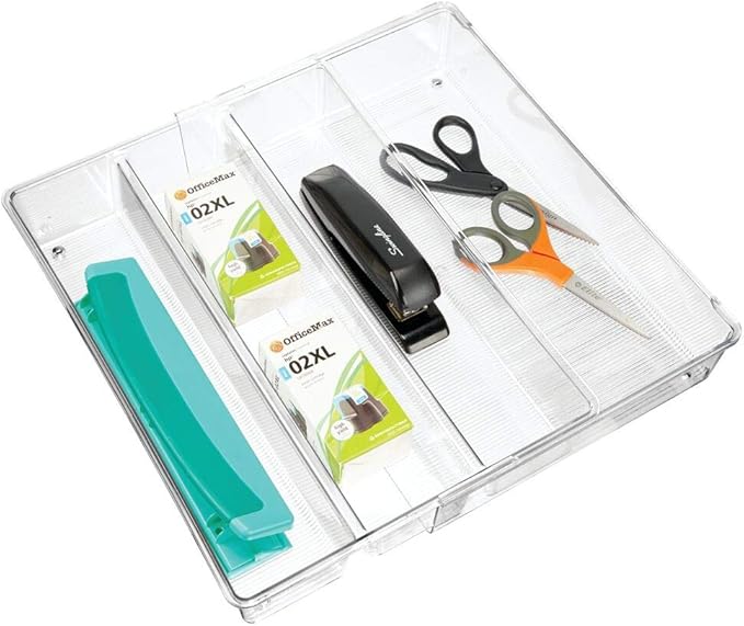 mDesign ausziehbarer Schubladen Organizer – verstellbare