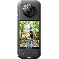 Insta360 X3-360 Camera with 5.7K 360 Active HDR Video, 4K Single-Lens Camera, Waterproof, FlowState Stabilization, 2.29" Touc