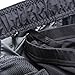 BikeAnything Men's MTB BMX Baggy Padded Mountain Bike Shorts Gray