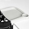 Fast Baby Dining Tray Compatible with Inglesina Fast Table Chair and for Chicco Fastlock Hook-on Chair-Soft Silicone Material Durable and Easy to Clean (Off -White)