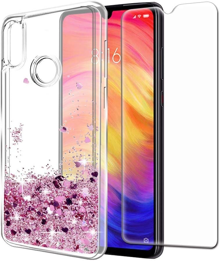 TUUT Coque pour Redmi Note 7 Liquide Case + Protecteur d