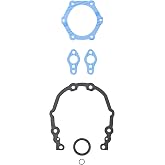 FEL-PRO TCS 46219 Timing Cover Gasket Set | Stops oil and coolant leaks at the front timing cover; complete cover gasket set. Direct-fit OE replacement.