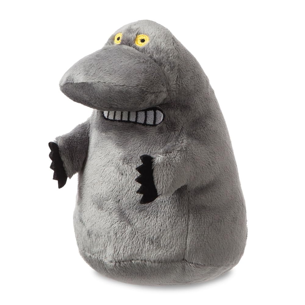 AURORA, 60993, Moomin Official Merchandise, Groke, 6.5In, Soft Toy, Grey