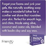 Friendly Soap Orange Lavender Shaving Bar 95 g Natural Ingredients view 5