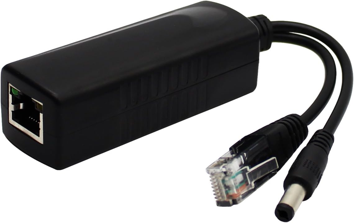 ANVISION 2-Pack PoE Splitte, DC 12V Output, IEEE 802.3af Compliant, for Non-PoE IP Camera, AP, Router Voip Phone, AV-PS12 - Image 3