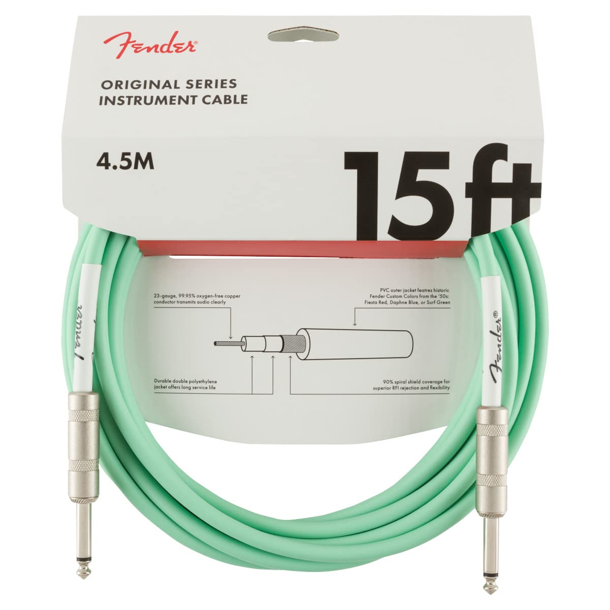 Fender ORIGINAL 15 INST CABLE SFG