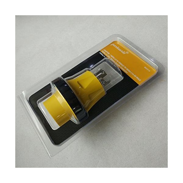 Parkworld-885316-Adapter-Generator-30A-L14-30P-male-to-RV-Shore-Power-30A-L5-30R-female-with-locking-ring Parkworld-885316-Adapter-Generator-30A-L14-30P-male-to-RV-Shore-Power-30A-L5-30R-female-with-locking-ring