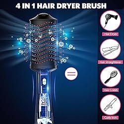 Blow Hair Dryer Brush One-Step Hot Air Brush and