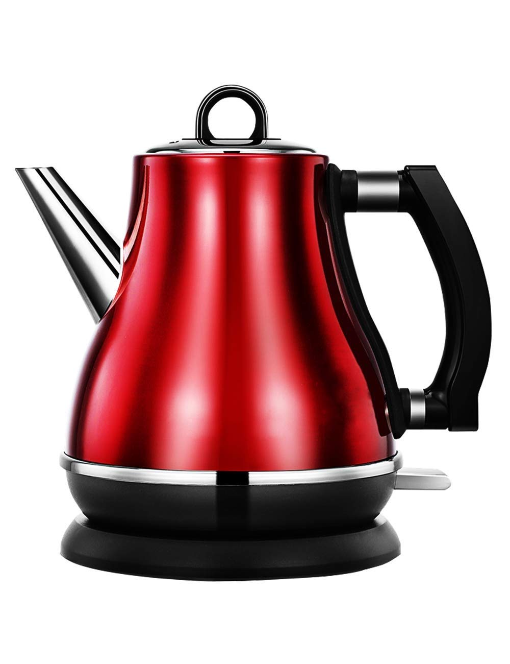 YEXIN 1500Watts Stainless Steel 360&deg;Cordless Electric Kettle Water 1.2 Liter 8 Cups Automatically Shut-Off with Boil Dry Protection