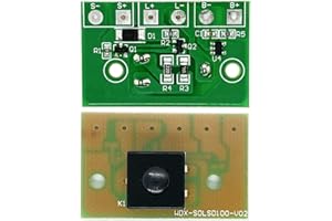 QINIZX 2PCS 1A Solar Lamp Controller, Solar Power Charging Module 3.7V Lithium Battery Control Circuit Board Auto ON/Off Light LED Control Switch DIY for Garden Lawn Lamp Light