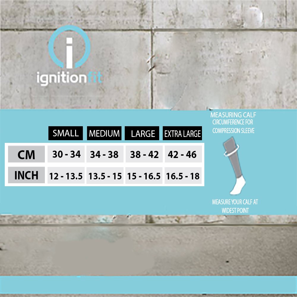 Calf Compression Sleeves for Running and Cycling - Mens and Women's - 2 pair Compression Leggings / Guards / Socks Ideal for Reducing and Accelerating Recovery from Running Injuries - PRIME SHIPPING