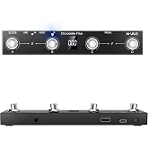 M-VAVE Chocolate Plus Wireless MIDI Foot Controller 4 Buttons BT Rechargeable, APP Control