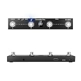 M-VAVE Chocolate Plus Wireless MIDI Foot Controller 4 Buttons BT Rechargeable, APP Control