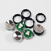 5Pcs Elevator Button for Otis 3 Wire Elevator Accessories BR27C (Red)