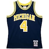 Mitchell & Ness Chris Webber University of Michigan Road 1991 Men's Swingman Jersey