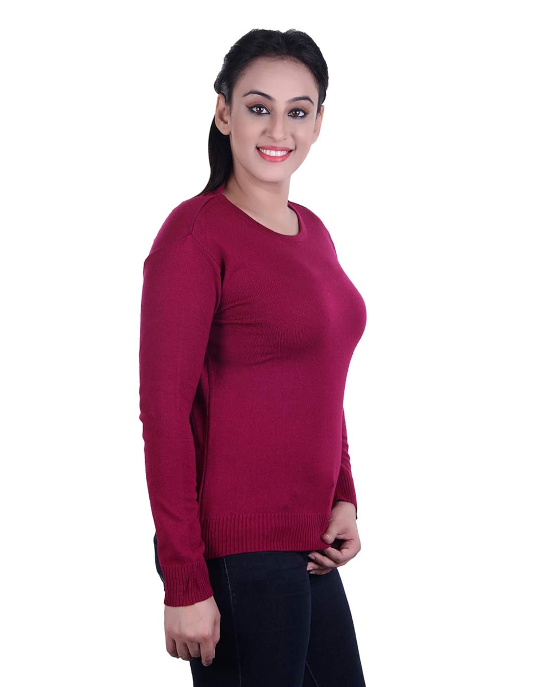ogarti woman woolen full sleeve sweater