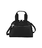 LeSportsac Recycled Black York Satchel Convertible