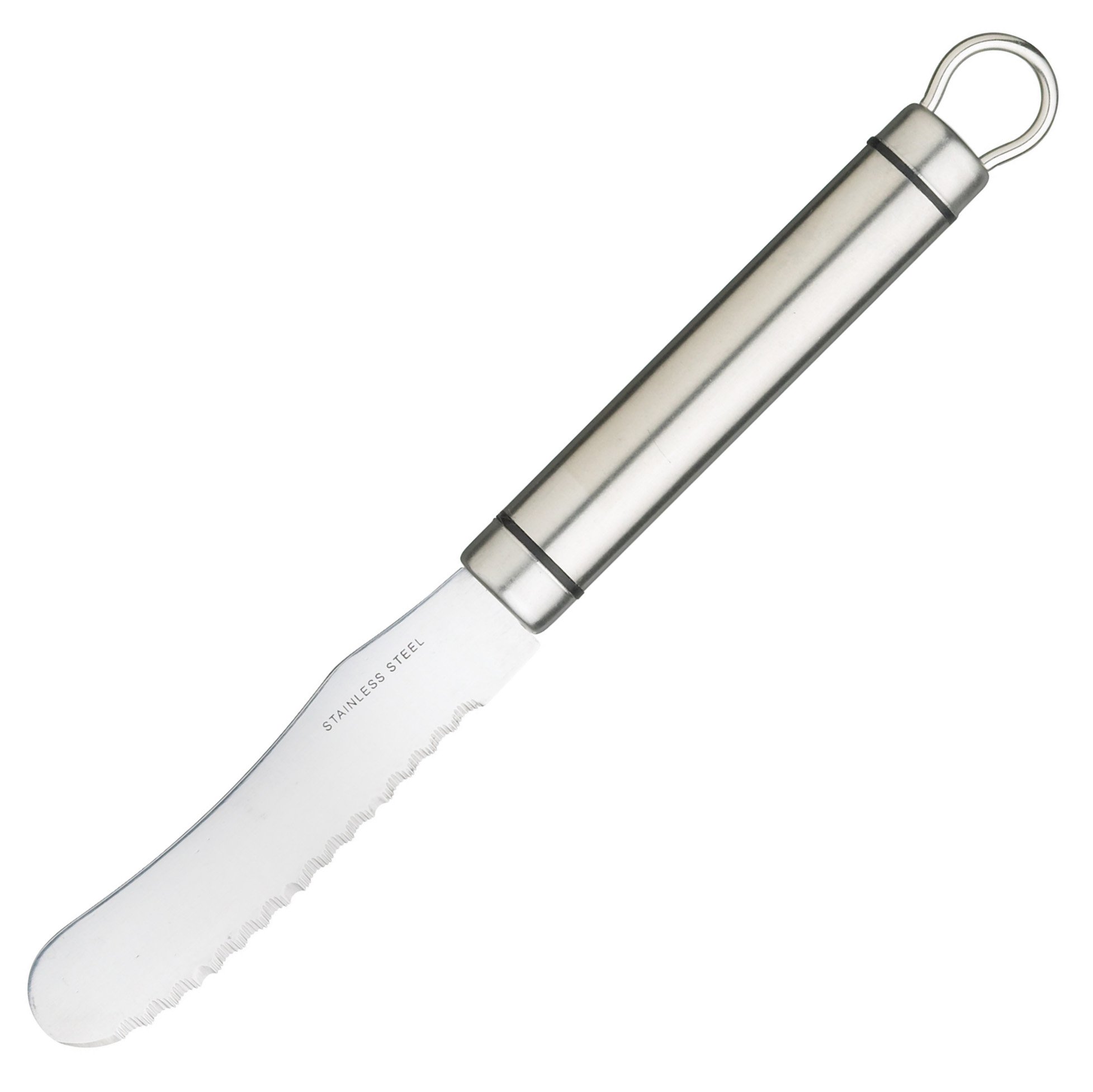 KitchenCraft Professional Stainless Steel Butter Spreader Knife, 22 cm (8.5"), Silver