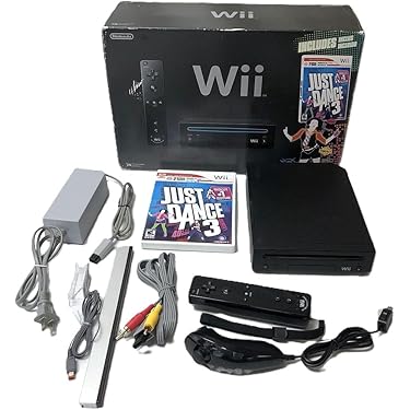 Amazon.com: Nintendo Wii Console with Just Dance 3 Bundle - Black