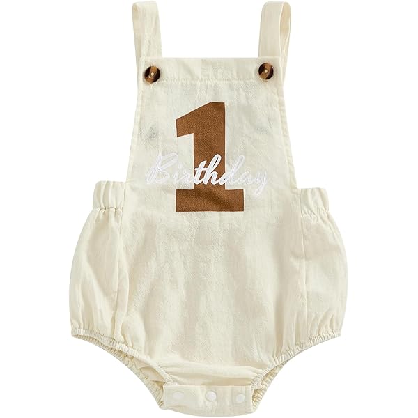 Amazon.com: IMEKIS 1st First Birthday Outfit Boy: Cake Smash