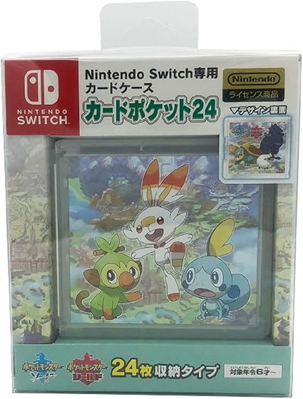Amazon 任天堂ライセンス商品 Nintendo Switch専用カードケースカードポケット24 ガラル地方の仲間たち ゲーム Amazon 任天堂ライセンス商品 Nintendo Switch専用カードケースカードポケット24 ガラル地方の仲間たち ゲーム