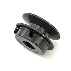 QWORK AK2058 Single Groove V-Belt Pulley, 2.05" OD